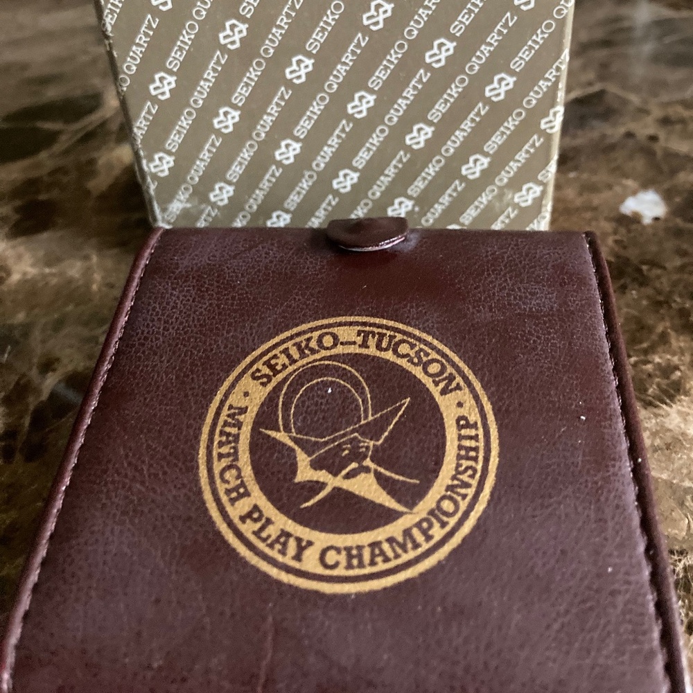 Vintage Seiko Tucson Match Play VIP Travel Alarm Clock NOS 1980s - Picture 3 of 6